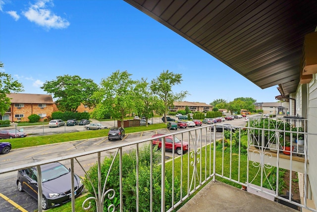 860 E Old Willow Rd Unit 228, Prospect Heights, IL 60070 - balcony featuring a residential view