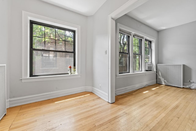5455 S Ingleside Ave Unit 3E, Chicago, IL 60615 - spare room with healthy amount of natural light and hardwood / wood-style flooring