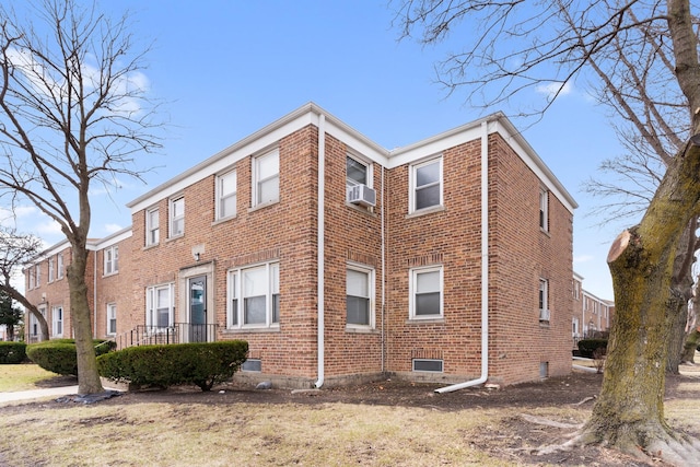 2204 S 9th Ave Unit 2, Broadview, IL 60155 - view of property exterior with brick siding and cooling unit