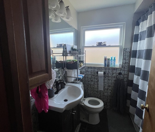 7809 S Christiana Ave, Chicago, IL 60652 - bathroom featuring vanity and a shower with shower curtain
