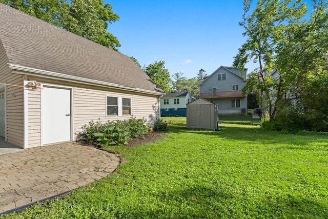 21276 W Arbor Ln, Lake Zurich, IL 60047 - view of green lawn featuring a storage unit