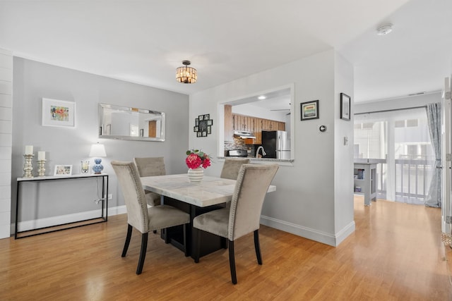 17456 Sauk Dr, Lockport, IL 60441 - dining room featuring light wood-style flooring