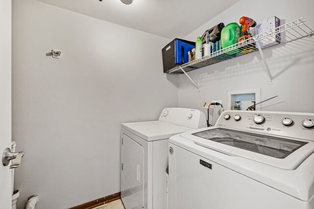 17456 Sauk Dr, Lockport, IL 60441 - washroom with washing machine and dryer