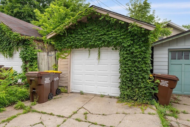 1427 Camp Ave, Rockford, IL 61103 - detached garage featuring driveway