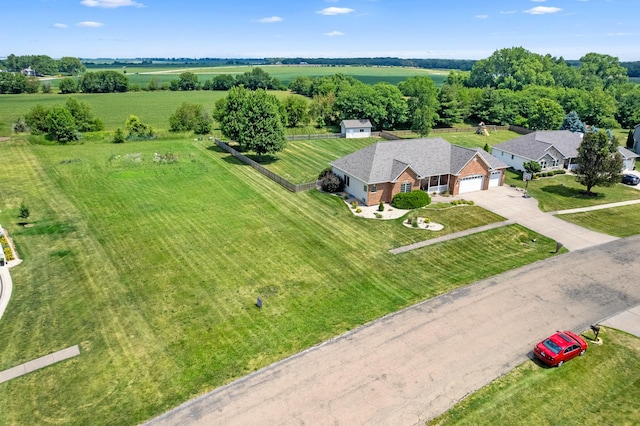 990 Fox Trail Ln, Somonauk, IL 60552 - aerial view of sparsely populated area