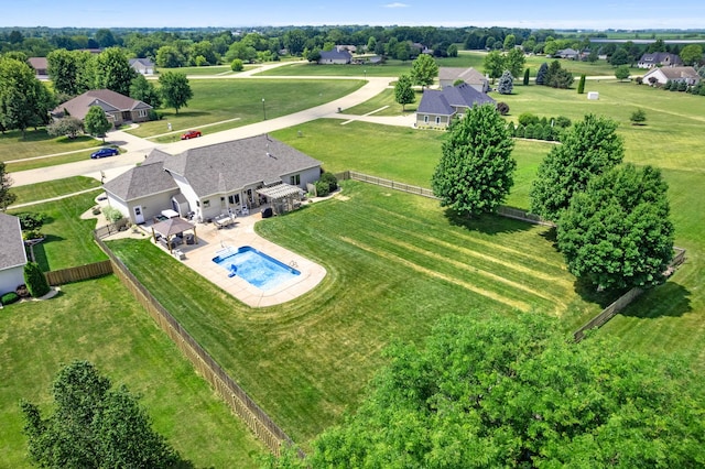 990 Fox Trail Ln, Somonauk, IL 60552 - view of subject property with a pool area