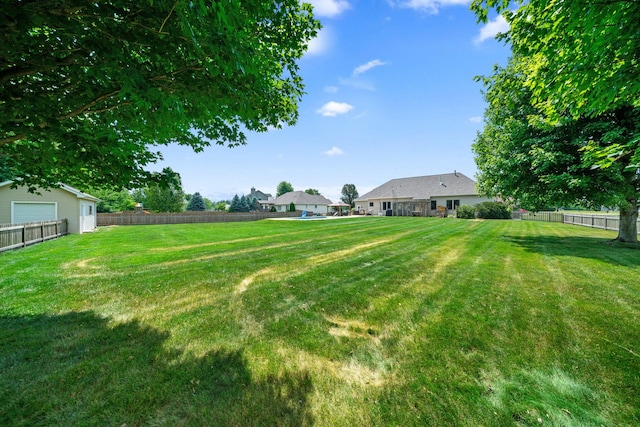 990 Fox Trail Ln, Somonauk, IL 60552 - view of fenced backyard
