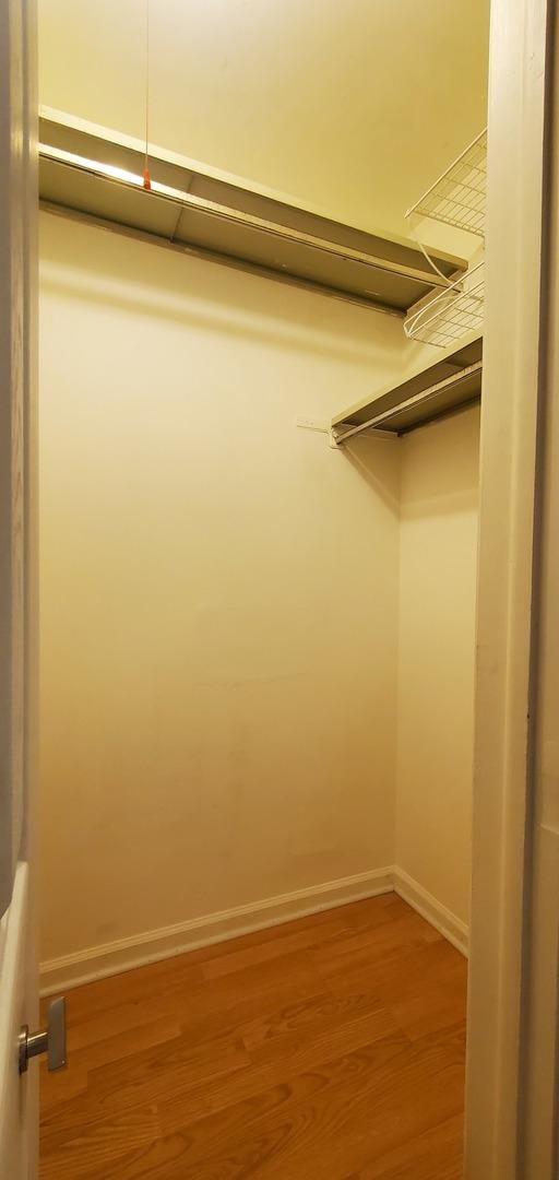 5100 Carriageway Dr Unit 305-2, Rolling Meadows, IL 60008 - spacious closet featuring wood finished floors