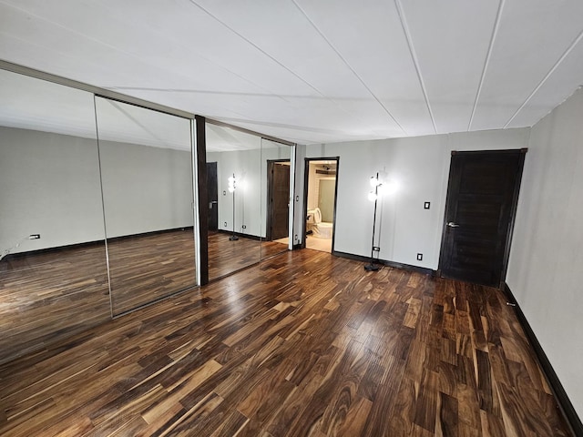 520 Burning Tree Ln Unit 111, Naperville, IL 60563 - unfurnished bedroom featuring wood finished floors and connected bathroom