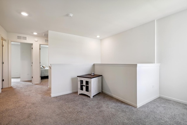 3921 Brickyard Dr, Joliet, IL 60436 - carpeted empty room featuring a smoke detector and recessed lighting