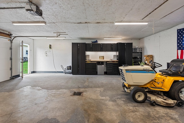 405 N Vorcey St, Tolono, IL 61880 - garage with a garage door opener
