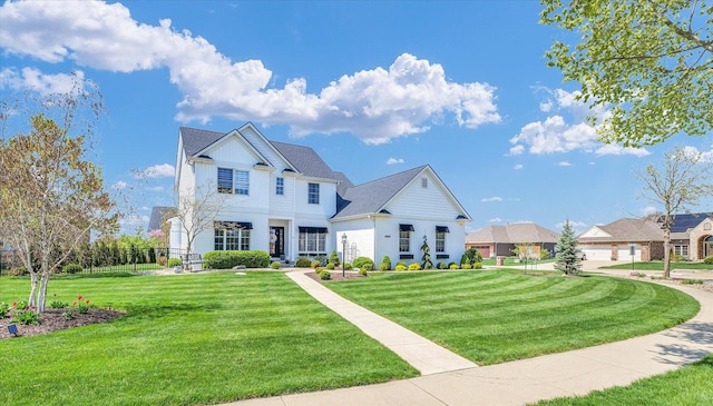 1603 English Oak Dr, Champaign, IL 61822 - view of front of house with a front lawn