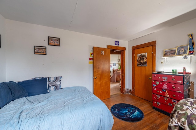 415 S Franklin Ave, Polo, IL 61064 - bedroom with wood finished floors