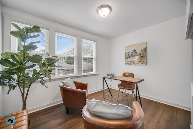 1659 N Francisco Ave, Chicago, IL 60647 - office area with wood finished floors