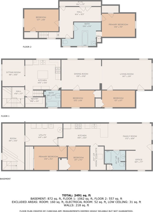 1659 N Francisco Ave, Chicago, IL 60647 - view of home floor plan