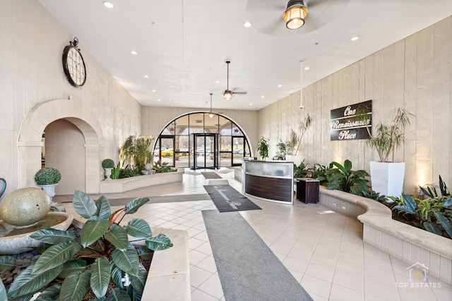 1 Renaissance Pl Unit 1121, Palatine, IL 60067 - building lobby featuring recessed lighting