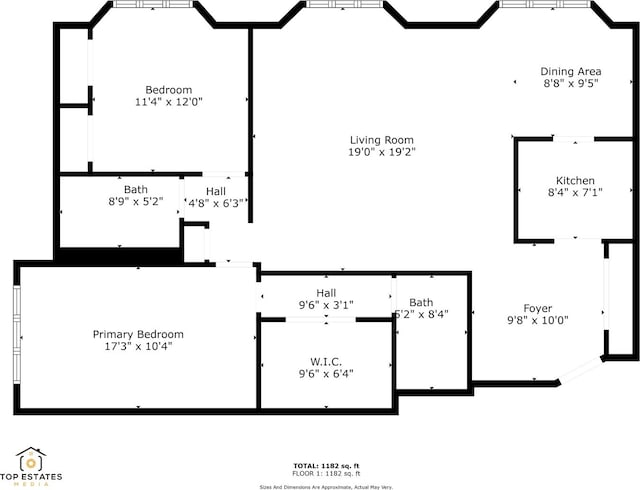 1 Renaissance Pl Unit 1121, Palatine, IL 60067 - view of floor plan / room layout