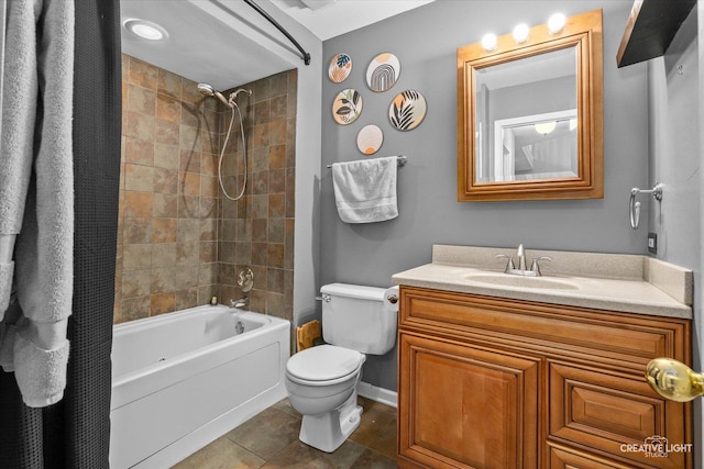 1005 Georgian Pl Unit 1005, Bartlett, IL 60103 - full bathroom with shower / bath combo with shower curtain and vanity