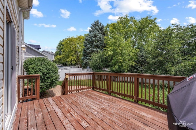 1005 Georgian Pl Unit 1005, Bartlett, IL 60103 - wooden deck with a fenced backyard