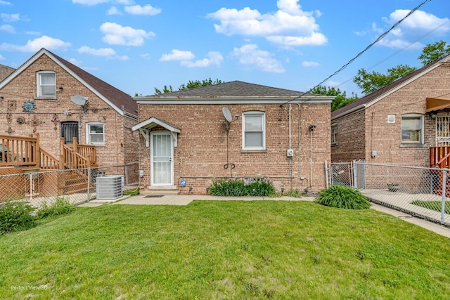 8724 S Jeffery Blvd, Chicago, IL 60617 - view of front of property with brick siding and a gate