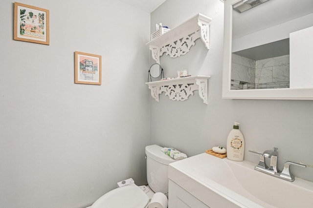 1873 N Fremont St Unit 3Fw, Chicago, IL 60614 - bathroom with toilet and vanity