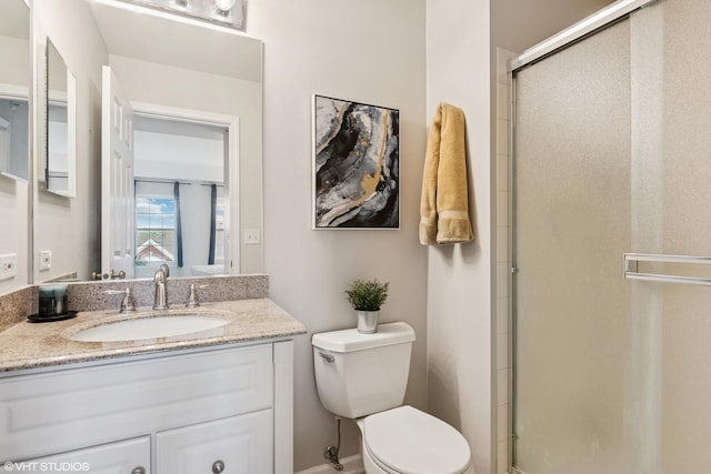 926 Bromley Pl, Northbrook, IL 60062 - full bathroom featuring vanity and a shower stall