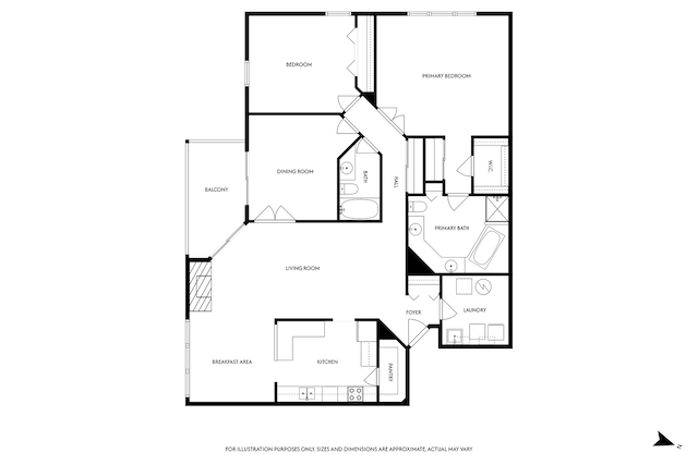 1401 Clove Ct Unit D, Mount Prospect, IL 60056 - view of room layout