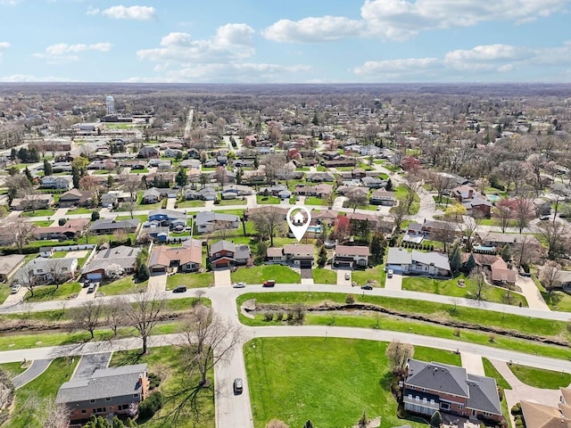6709 W Menominee Pkwy, Palos Heights, IL 60463 - aerial view of residential area