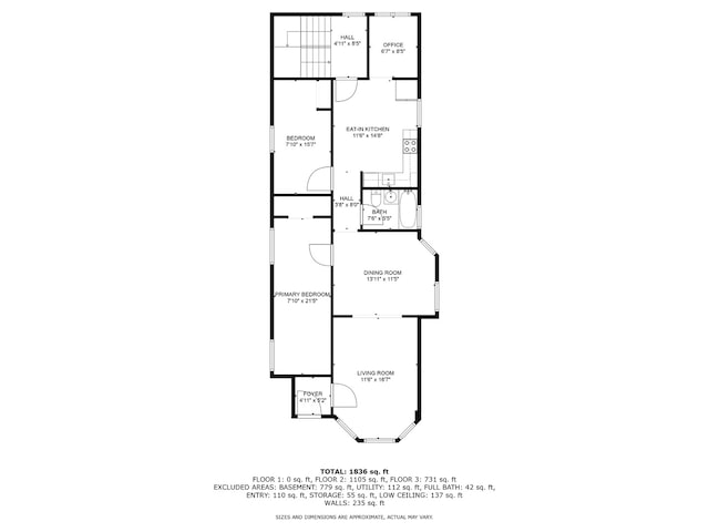 2119 N Karlov Ave, Chicago, IL 60639 - view of home floor plan