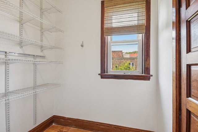 2638 W Rice St Unit 2S, Chicago, IL 60622 - spacious closet featuring wood finished floors