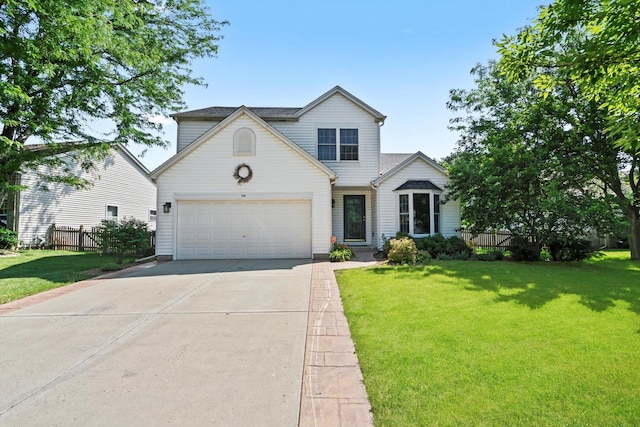 179 Briarcliff Ct, Romeoville, IL 60446 - traditional-style home featuring concrete driveway and a garage