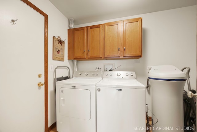 282 Whitfield Dr Unit A, Sugar Grove, IL 60554 - laundry room featuring washing machine and dryer and cabinet space