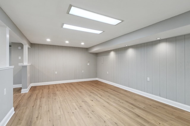 6282 Schaumburg Ln, Roscoe, IL 61073 - spare room featuring wood finished floors and baseboards
