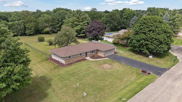 6282 Schaumburg Ln, Roscoe, IL 61073 - aerial view of property and surrounding area