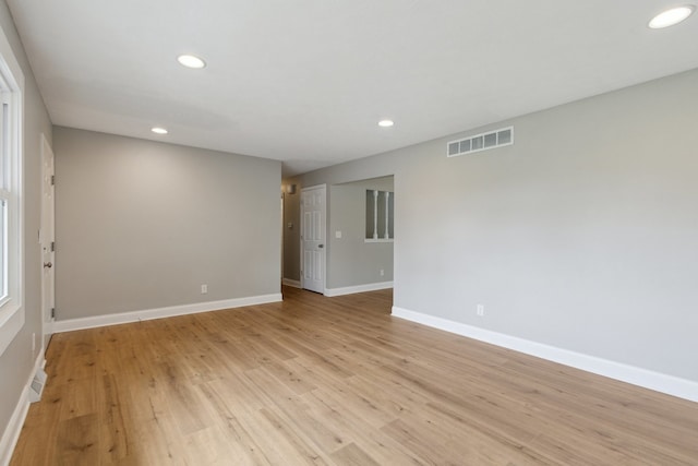 6282 Schaumburg Ln, Roscoe, IL 61073 - spare room featuring recessed lighting and light wood-style flooring
