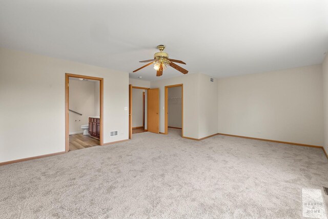 10961 Preston Pkwy, Huntley, IL 60142 - carpeted empty room with ceiling fan and baseboards