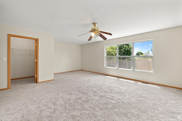 10961 Preston Pkwy, Huntley, IL 60142 - unfurnished room with a ceiling fan and carpet floors