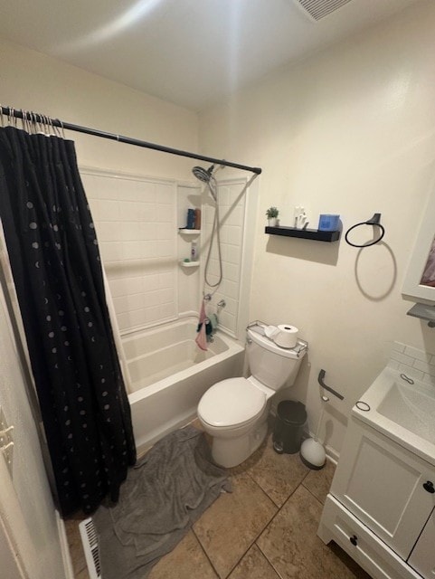 5 Denham Dr, Montgomery, IL 60538 - full bath with vanity, tile patterned floors, and shower / tub combo