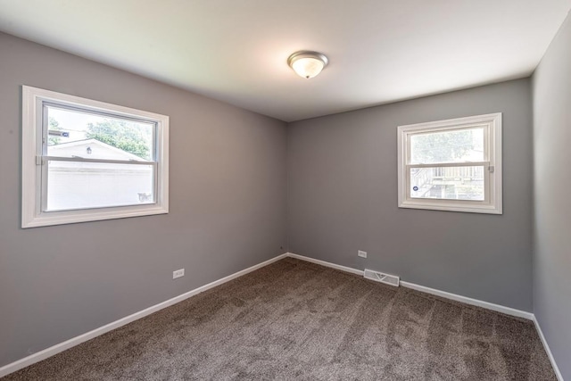 16955 Trapet Ave, Hazel Crest, IL 60429 - empty room with healthy amount of natural light and carpet floors
