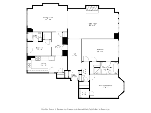 3800 N Lake Shore Dr Unit 5E, Chicago, IL 60613 - view of room layout
