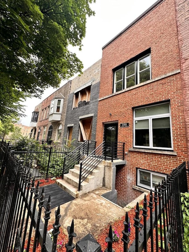 4409 S Prairie Ave, Chicago, IL 60653 - view of front facade with brick siding