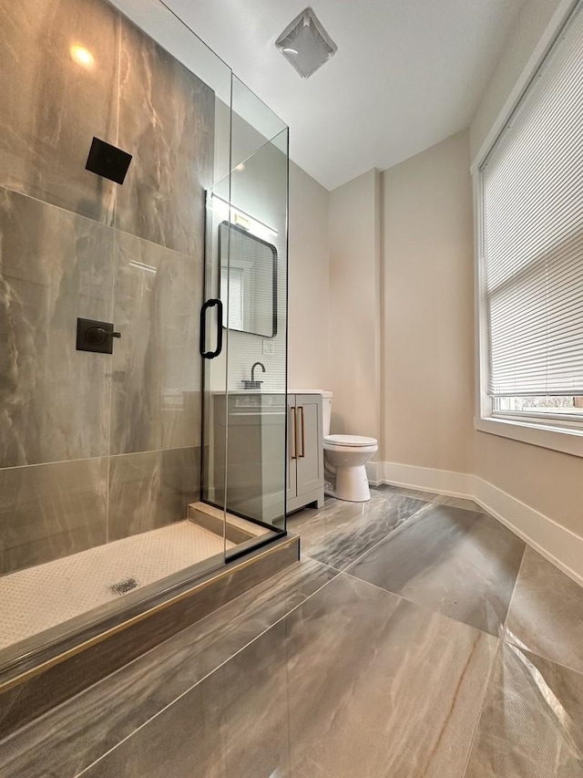 4409 S Prairie Ave, Chicago, IL 60653 - full bathroom featuring a shower stall and vanity