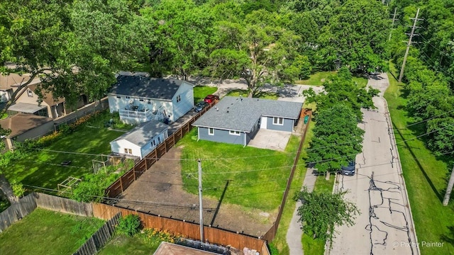 206 N Broadview Ave, Lombard, IL 60148 - aerial view