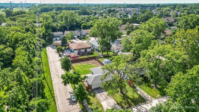 206 N Broadview Ave, Lombard, IL 60148 - aerial perspective of suburban area