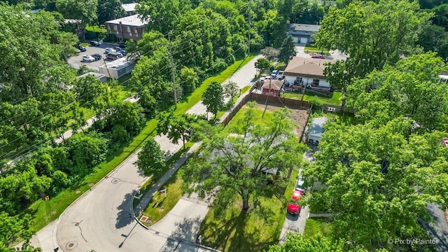 206 N Broadview Ave, Lombard, IL 60148 - aerial view