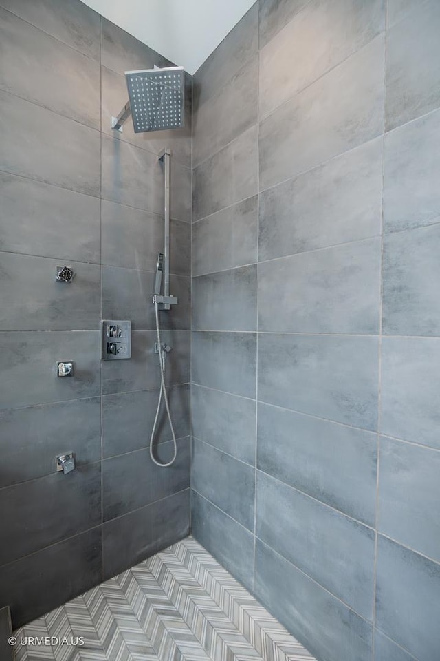 1221 E 46th St Unit 1, Chicago, IL 60653 - bathroom with a tile shower