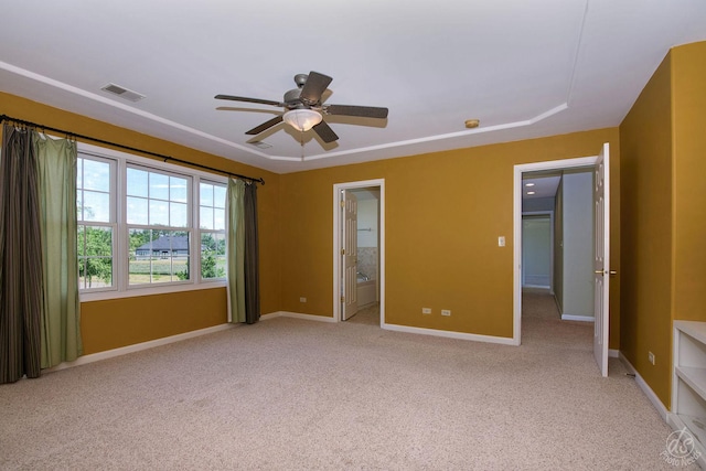 1019 Freedom Cir, Sycamore, IL 60178 - unfurnished bedroom with light carpet and ceiling fan