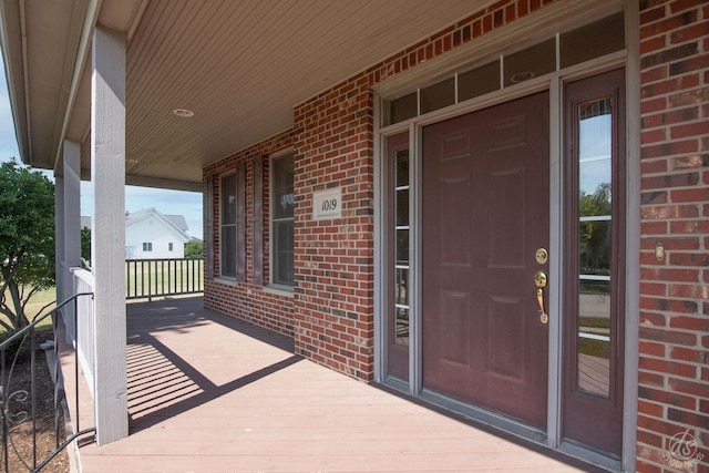 1019 Freedom Cir, Sycamore, IL 60178 - entrance to property featuring a porch and brick siding