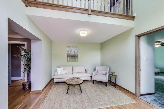 100 W Willow Rd, Prospect Heights, IL 60070 - living area featuring wood finished floors
