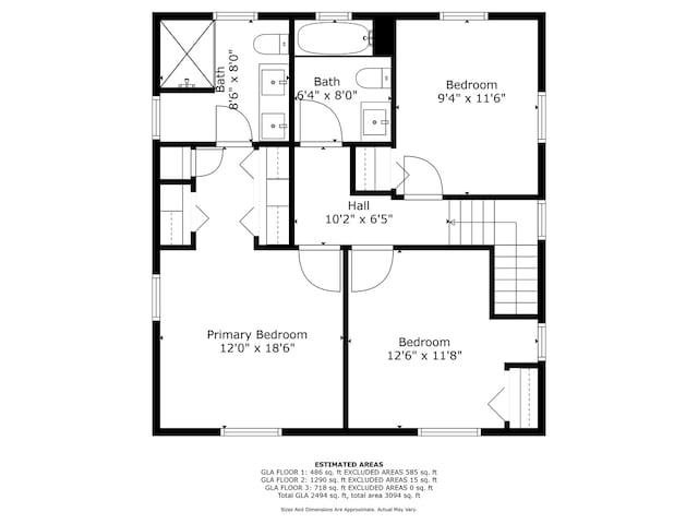 342 Franklin Ave, River Forest, IL 60305 - view of floor plan / room layout